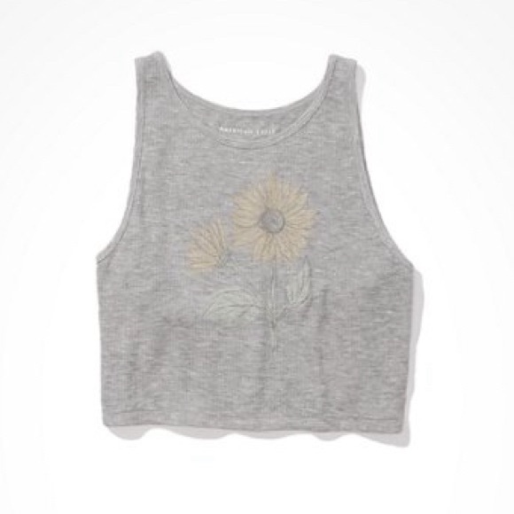 AE Soft & Sexy Rib Crop Tank - Picture 1 of 5